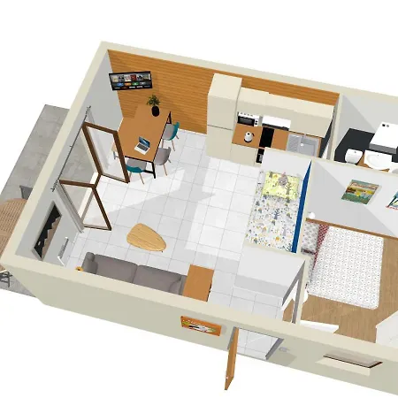 Joli T2, Escale Les Airelles, Rez De Jardin Proche *