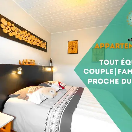 Joli T2, Escale Les Airelles, Rez De Jardin Proche Apartman