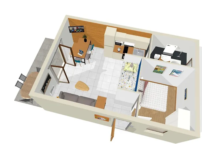 Joli T2, Escale Les Airelles, Rez De Jardin Proche *