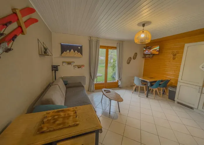 Joli T2, Escale Les Airelles, Rez De Jardin Proche 아파트 제라르메르